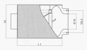 BMC Carbon Dynamic Air Box Volvo 850 &amp; S/V/C70 Turbo 1993-98