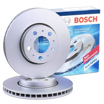 Bosch Geventileerde Remschijf 286mm Vooras Volvo S60 / V70N / S80 / XC70