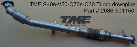 TME Downpipe Volvo C30 / C70 II / S40 II / V50 T5 FWD+AWD