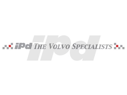 Raamsticker &quot;IPD The Volvo Specialists&quot;