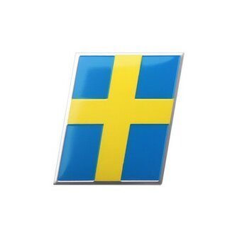 Volvo Zweedse Vlag Plak Embleem