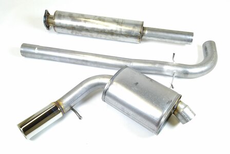 JT Superflow RVS Sportuitlaat Volvo V70N 2001-2008
