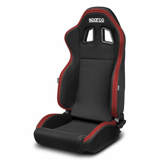 Sparco R100 adjustable bucket seat red