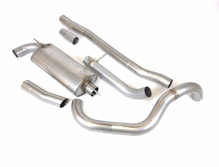 JT Stainless Steel Sport 3&quot; Exhaust Volvo 240 Turbo