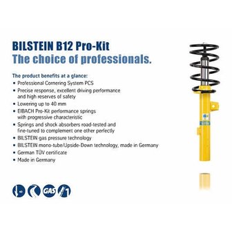 Bilstein B12 Pro Kit Volvo V40 (II) 2012-