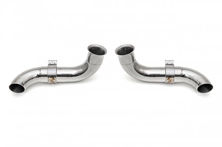 Porsche 996 GT3 Competition Muffler Outlets