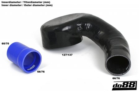 Silicone Inlaatslang Volvo 240 Turbo 1981-85