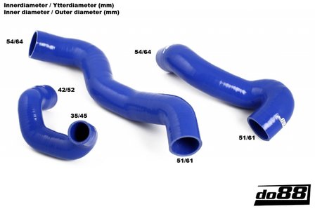 DO88 Cross-Flow Slangen Set - Saab 900 / 9-3 Turbo  1994-00