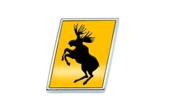Volvo Eland Plak Embleem - prancing moose