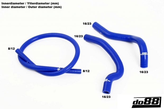 Silicone Slangen Aanvulling - Volvo 240 Turbo 1979-84