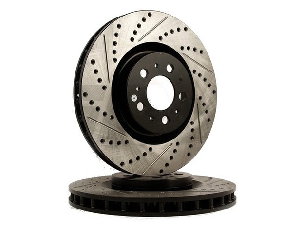 StopTech Remschijven 330mm Achteras Volvo S60 R / V70 R AWD  2003-07