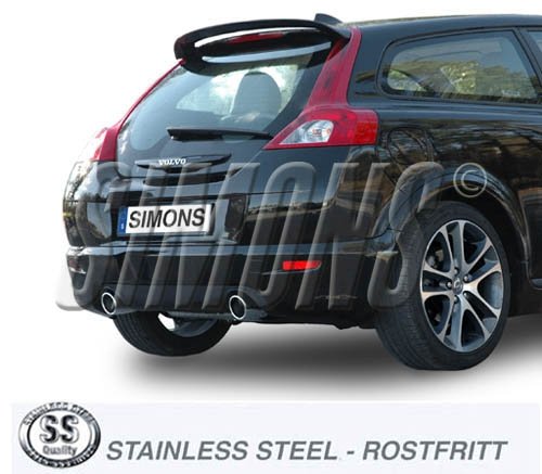 Simons Sportuitlaat Volvo C30 T5  2007-09