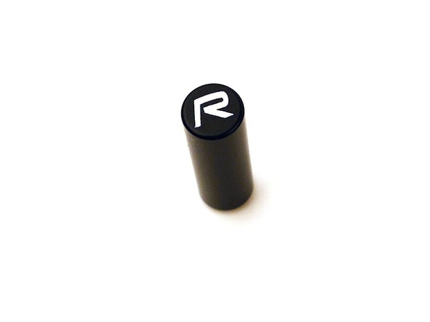 Aluminium Deur Pin R-logo