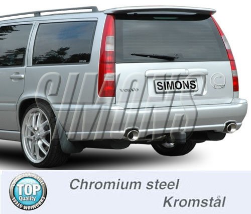 Simons Sportuitlaat Volvo 850 / S70 / V70 / XC70 AWD 1997-00