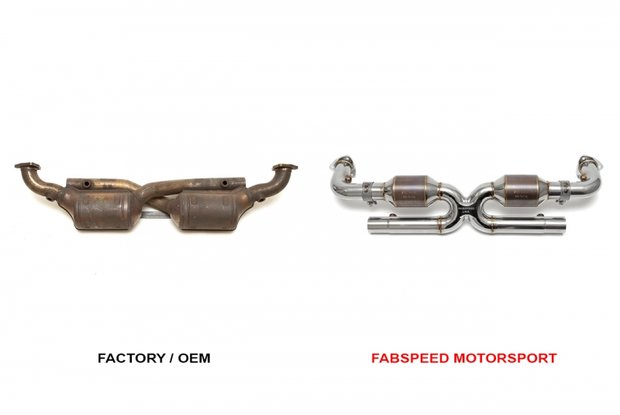 Porsche 996 GT3 Catbypass X-Pipe