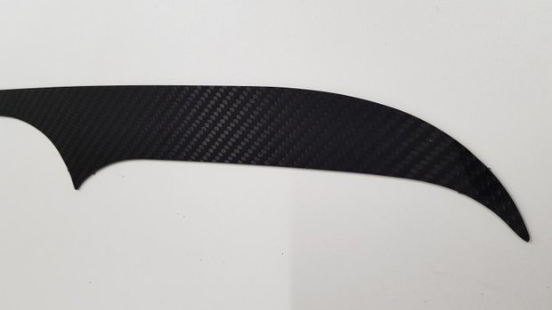 HEICO carbon insert achterskirt Volvo V40