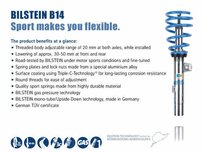 Bilstein B14 Schroefset Volvo S40 / V50 2004- Bilstein B14 Schroefset Volvo S40 / V50 2004-