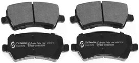 Remblokken Set Achteras Volvo V60 / S80 / XC70 / V70 / XC60 / S60 Remblokken Set Achteras Volvo V60 / S80 / XC70 / V70 / XC60 / S60